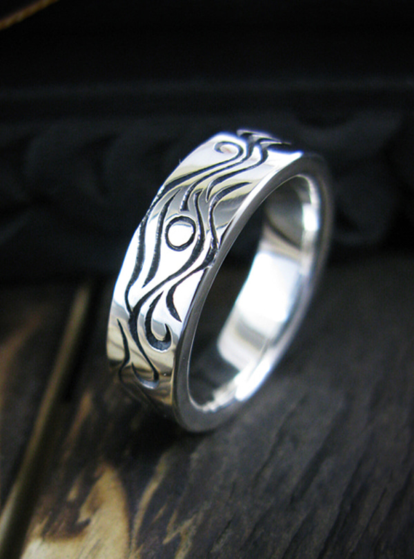 Cloudeye-F1 silver ring